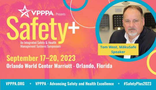Image for Tom West Speaking at VPPPA Safety+ Symposium