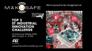 Image for MākuSafe Selected As A Finalist For Innovation World Cup At HANNOVER MESSE 2024