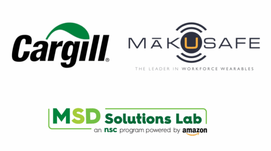 Image for Cargill Awarded NSC Grant to Pilot MākuSafe Wearable Technology for Ergonomic Risk Reduction